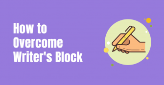 how to overcome writers block